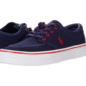 284) Polo Ralph Lauren Faxon X Low-Top Canvas size 12D